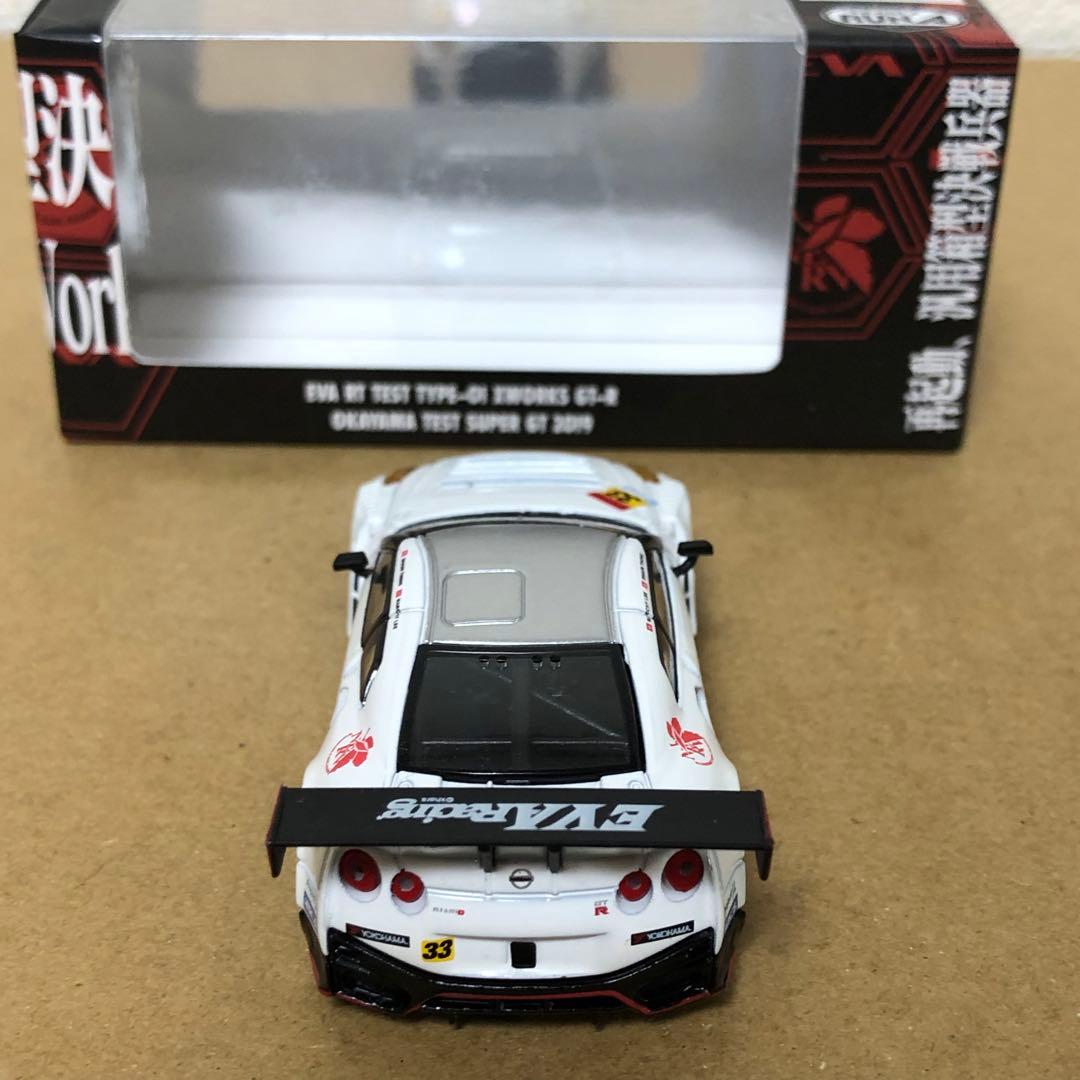 MINI GT　POP RACE　EVA RT　日産GT-R　岡山テストカー