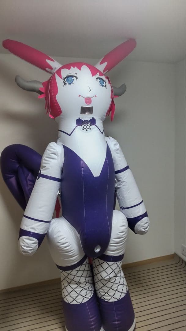 hongyi製　空気ビニール人形　着ぐるみ　ダブルレイヤード