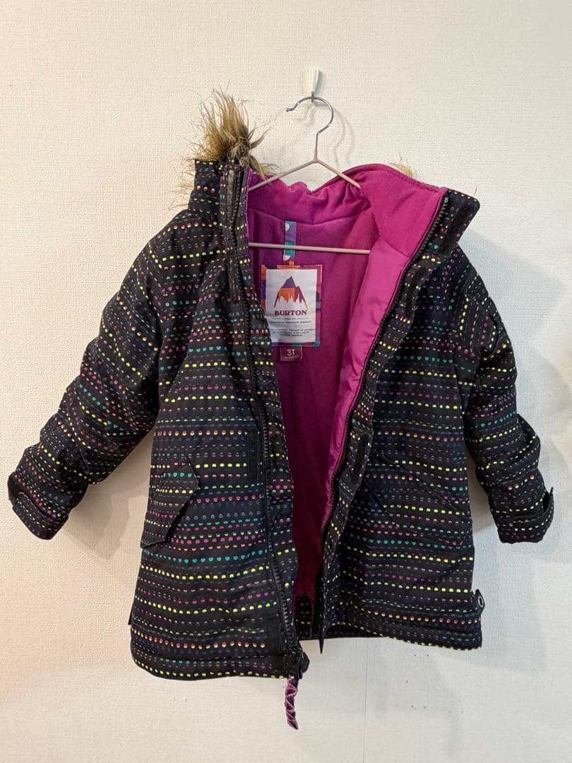 値下げ↓上:BURTON 下:ICEPARDAL スノーボードウェア3Tキッズ