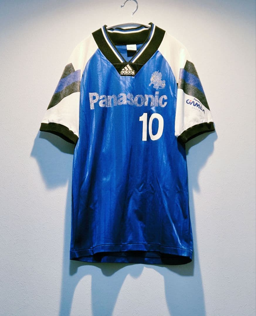 ガンバ大阪☆1992年☆ユニフォーム☆adidas☆10番☆磯貝☆永島☆本並