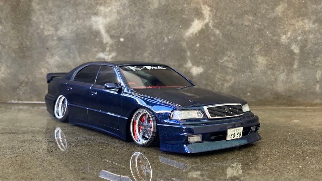 1/24 アオシマ UZS141マジェスタ 完成品 K-BREAK VIP