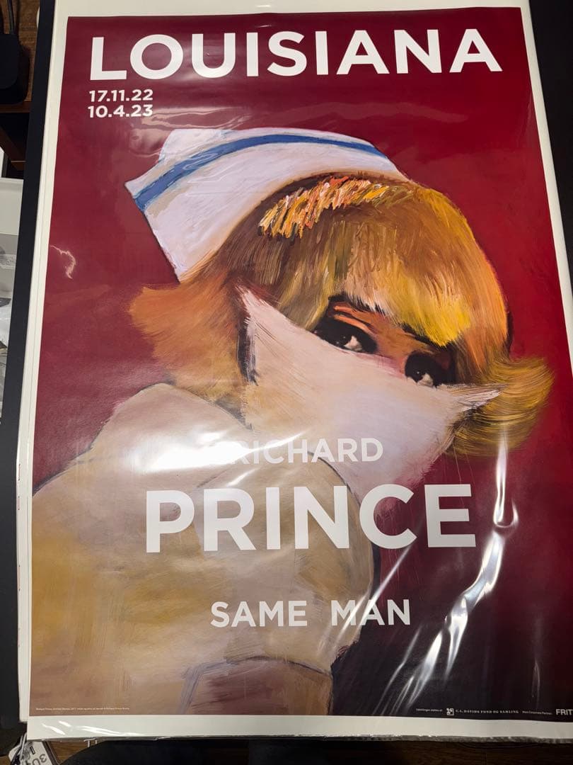 2022年 リチャードプリンス展覧会ポスター ソニックユース