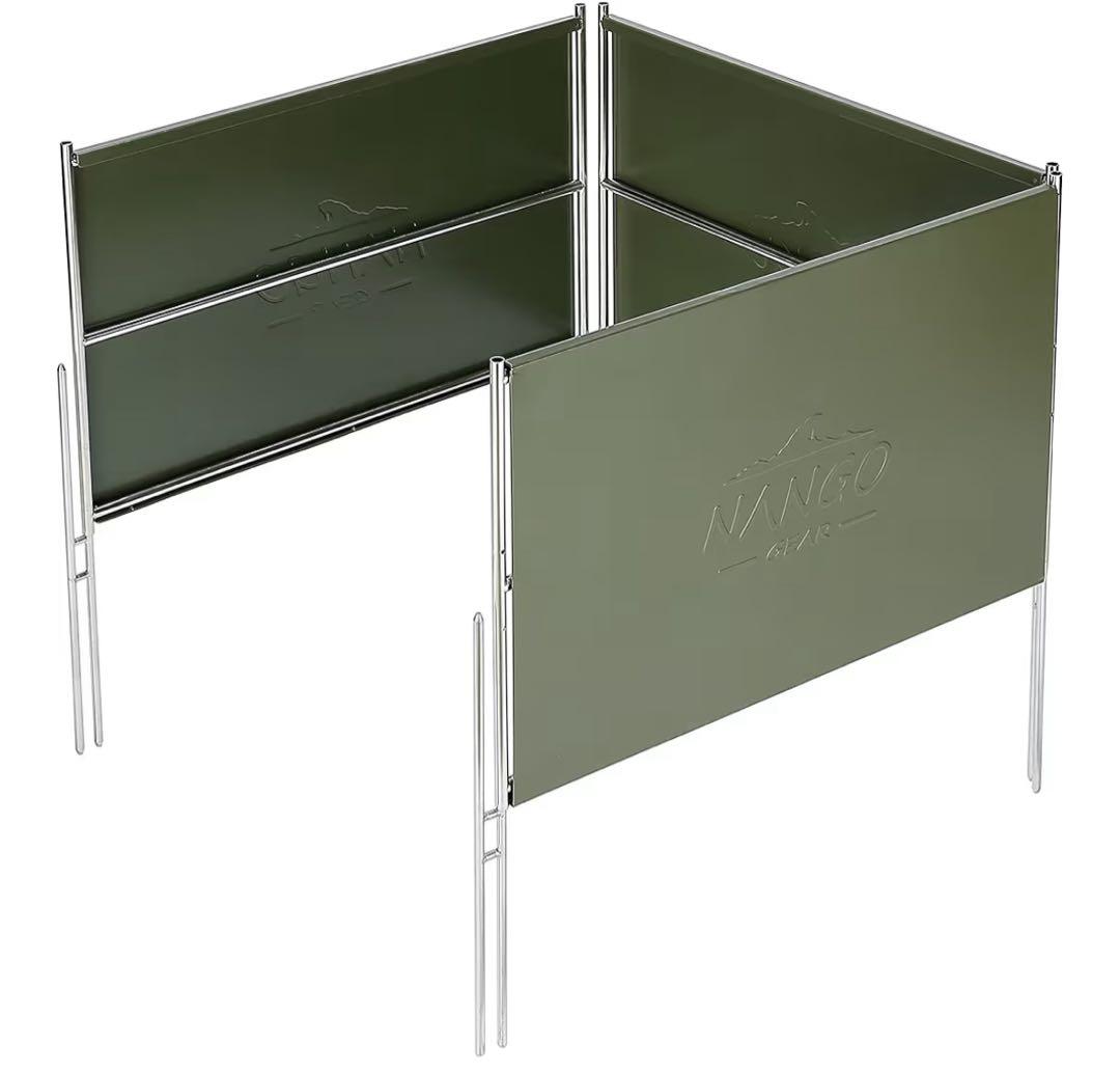 NANGOGEAR ストーブガード ウインドスクリーンキャンプ用