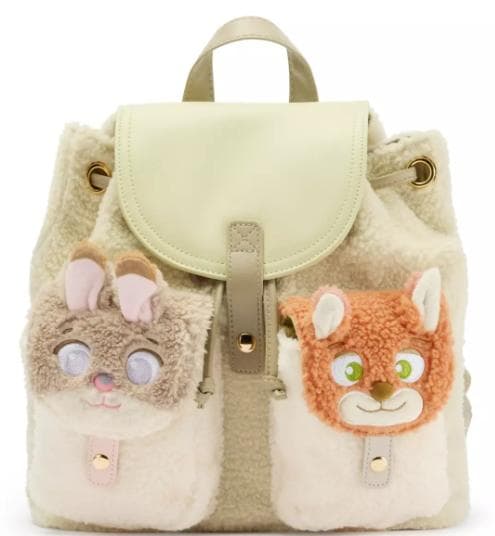 カリフォルニアディズニー★ズートピア★ジュディ＆ニック ぬいぐるみ風ミニリュック