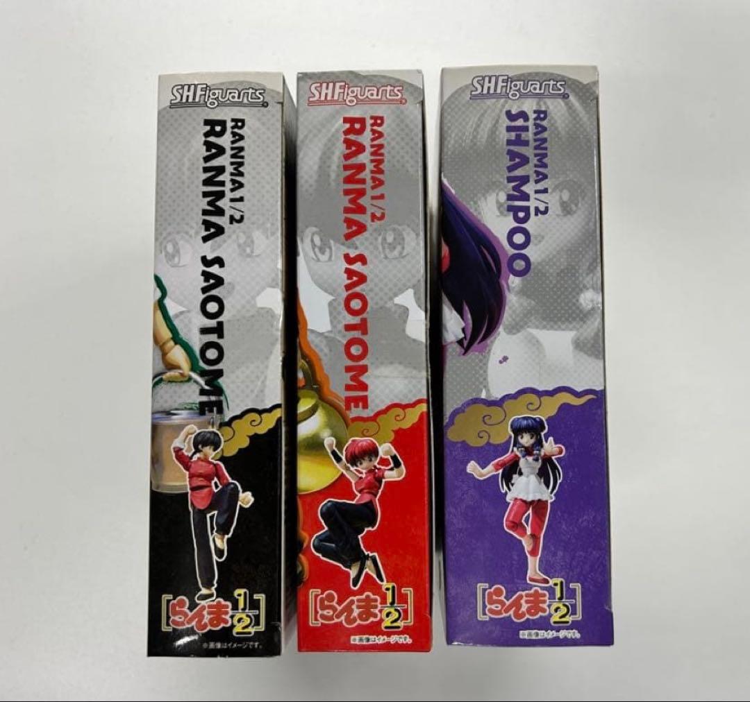 美品S.H.Figuarts らんま1/2 早乙女らんま 早乙女乱馬 シャンプー