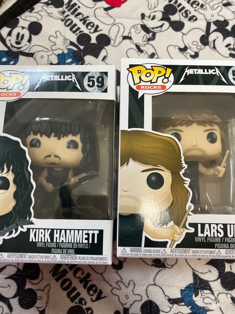 『メタリカ』ラーズ、カーク　ファンコポップ