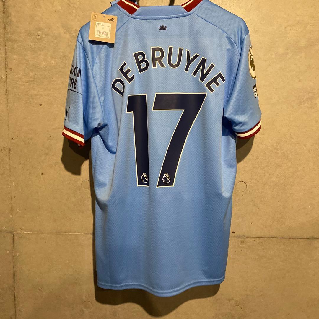 デ・ブライネ　マンチェスター・シティ　22/23　ホーム　リーグ仕様
