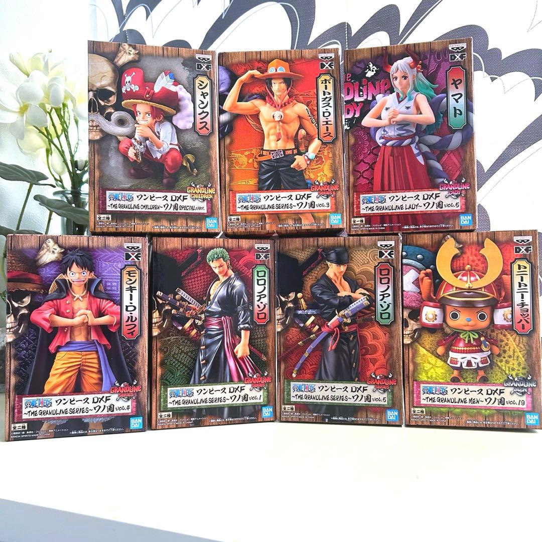 【レア・希少・優良株】ワンピース DXF ワノ国 フィギュア 7個セット②