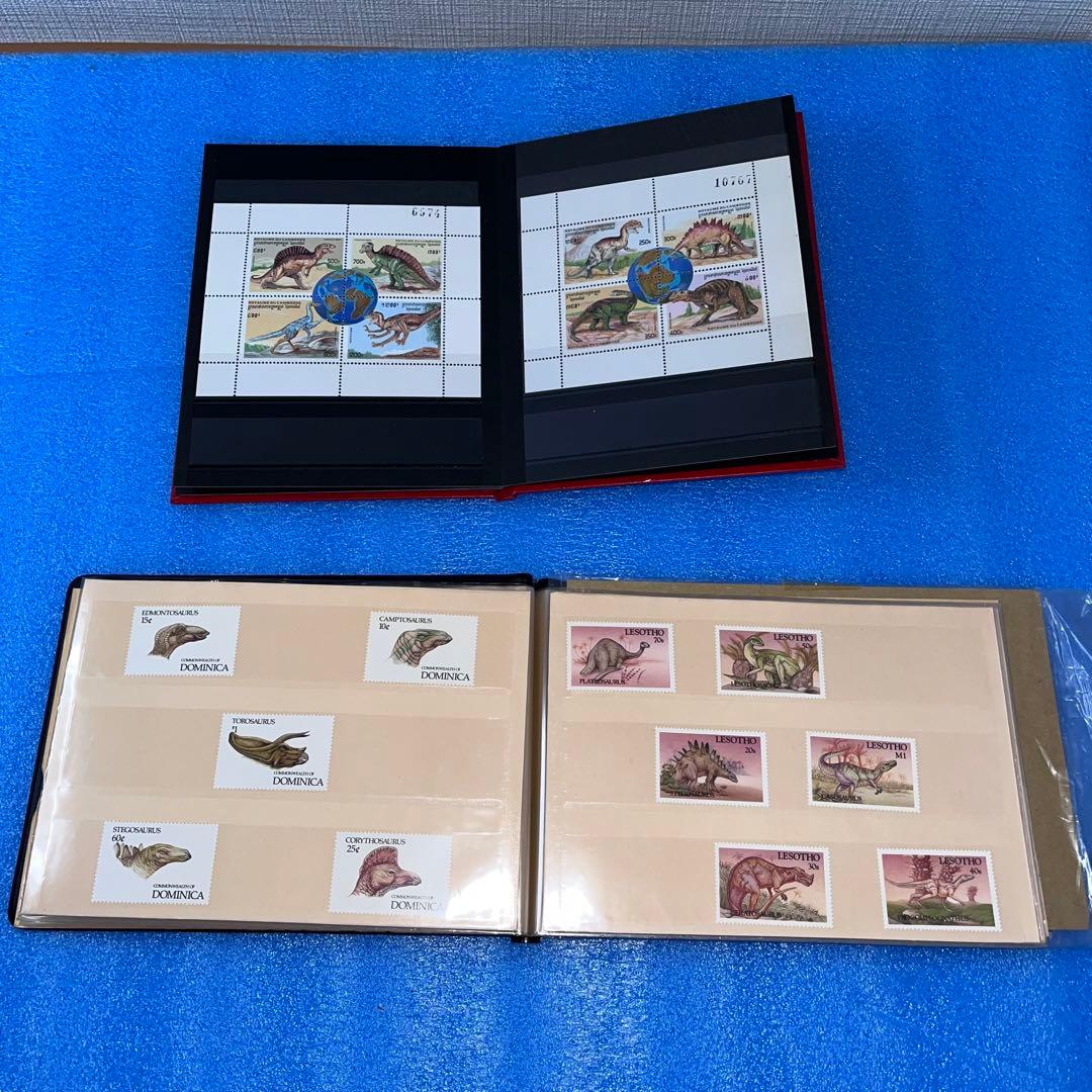 切手　使用済み　海外　世界切手　恐竜　stamp スタンプ　大量　まとめ売り