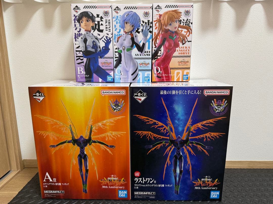 フィギュアコンプセット　一番くじ　エヴァ　30th Anniversary