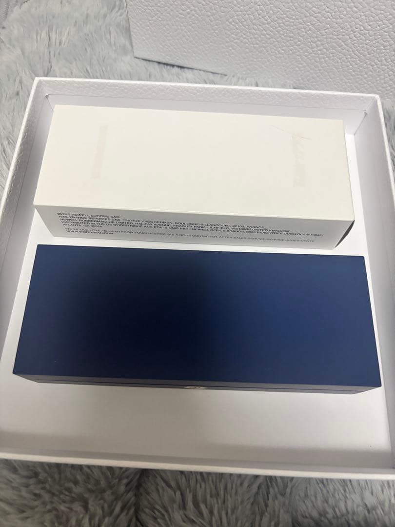 Waterman メトロポリタン デラックス 万年筆 F ストライプブルー