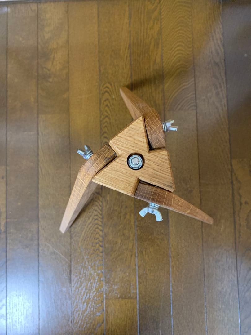 山のU アサオブライフテーブル tivoliwoodworks 三脚セット