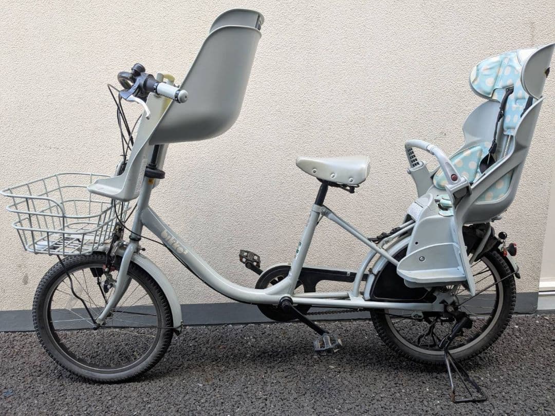 チャイルドシート付きシティサイクル