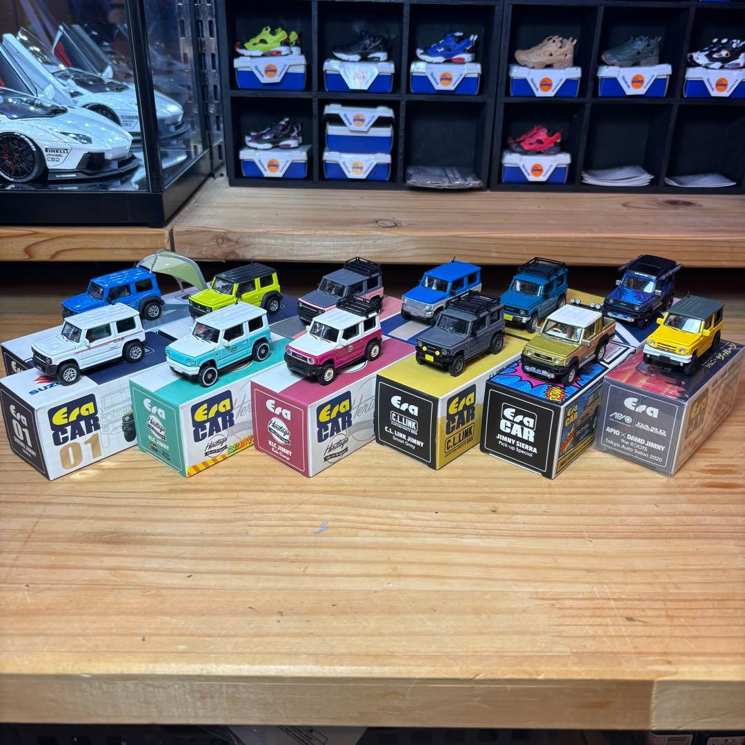 【12台セット】Eracar エラカー　スズキ　ジムニー　ジムニーシエラ　希少品