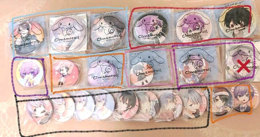 ゆぺくん さくらくん 缶バッジ