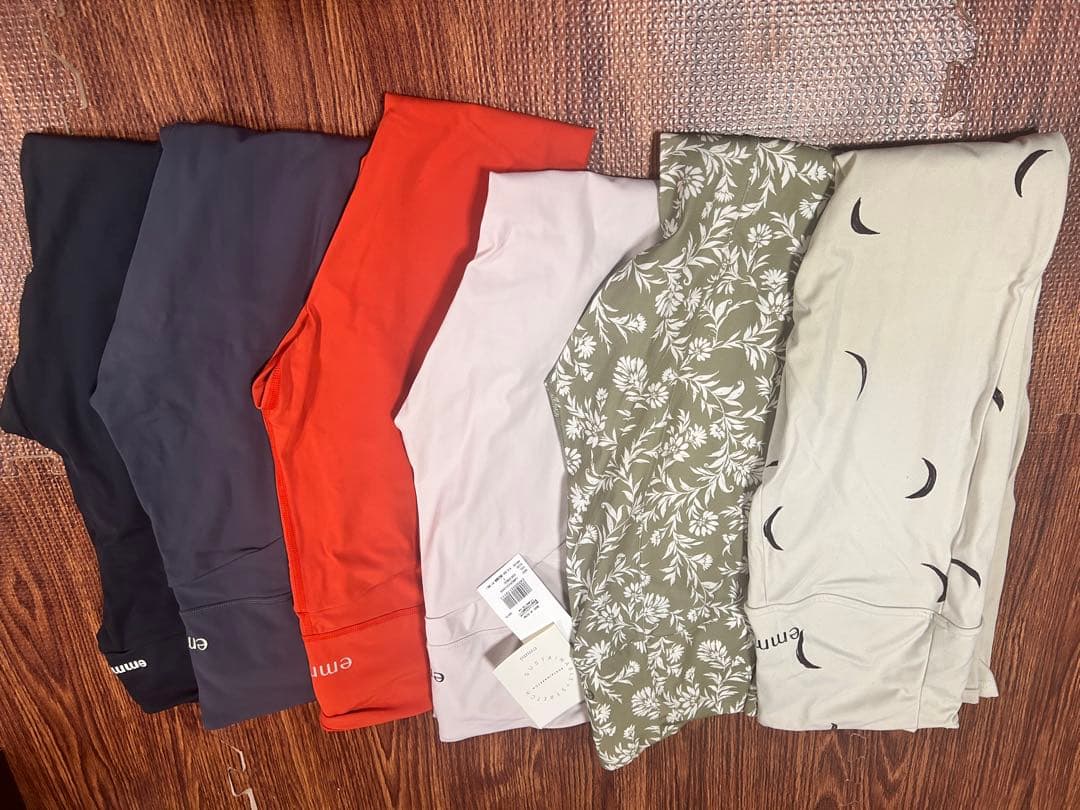 emmiヨガ 6本セット　未使用品有　サイズ1(L相当)