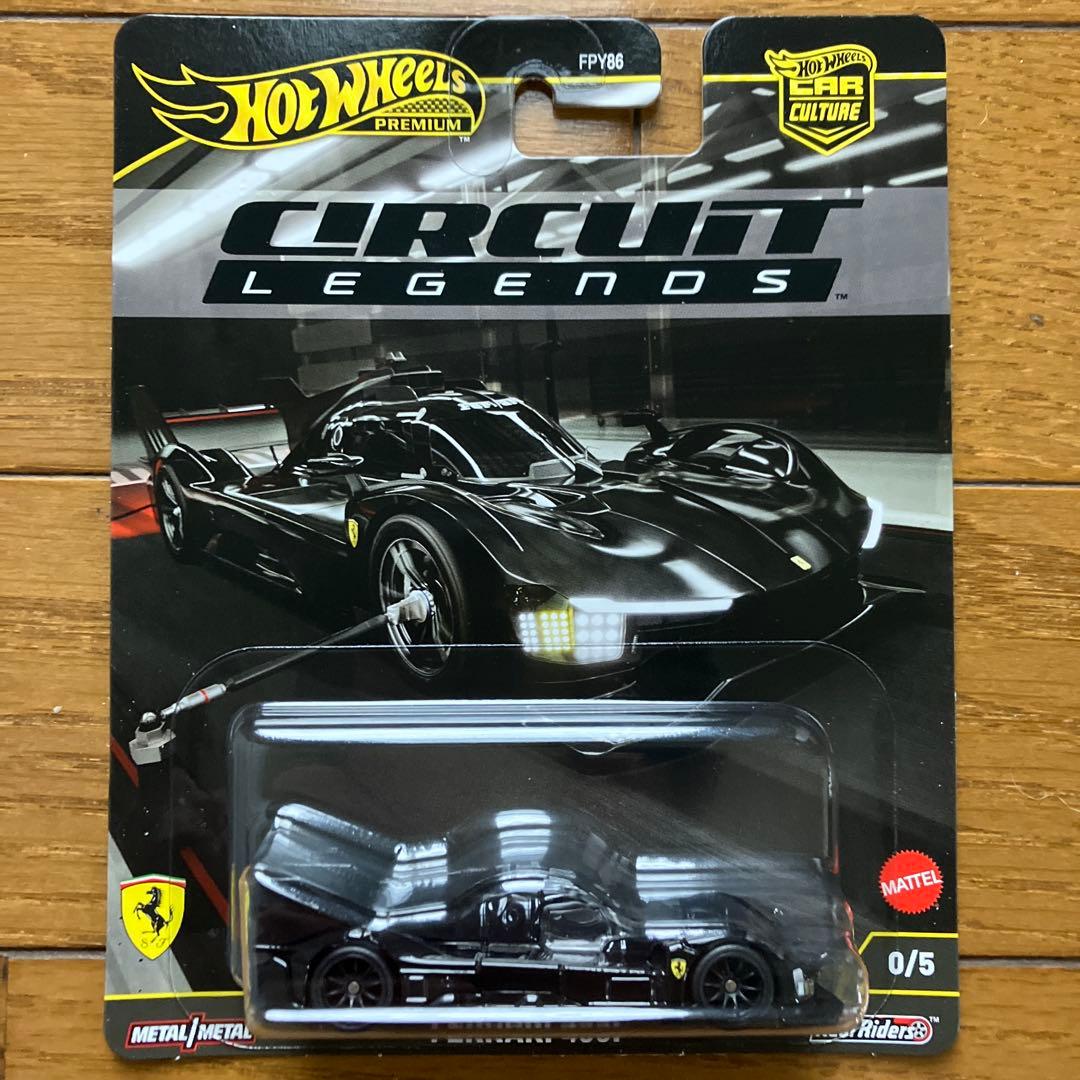 ホットウィール チェイス フェラーリ 499P ブラック 新品未開封