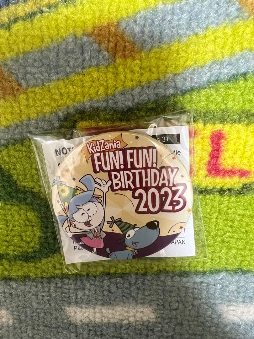 キッザニア　2023年　プロフェス 夏祭り 缶バッジ