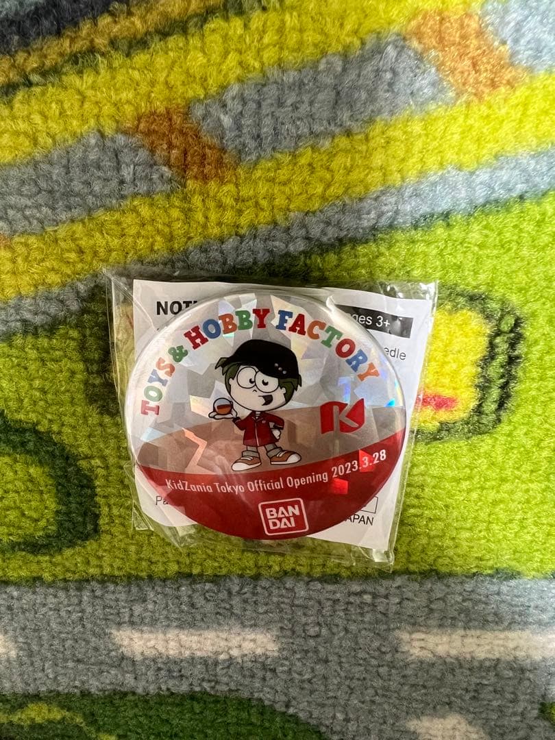 キッザニア　2023年　プロフェス 夏祭り 缶バッジ