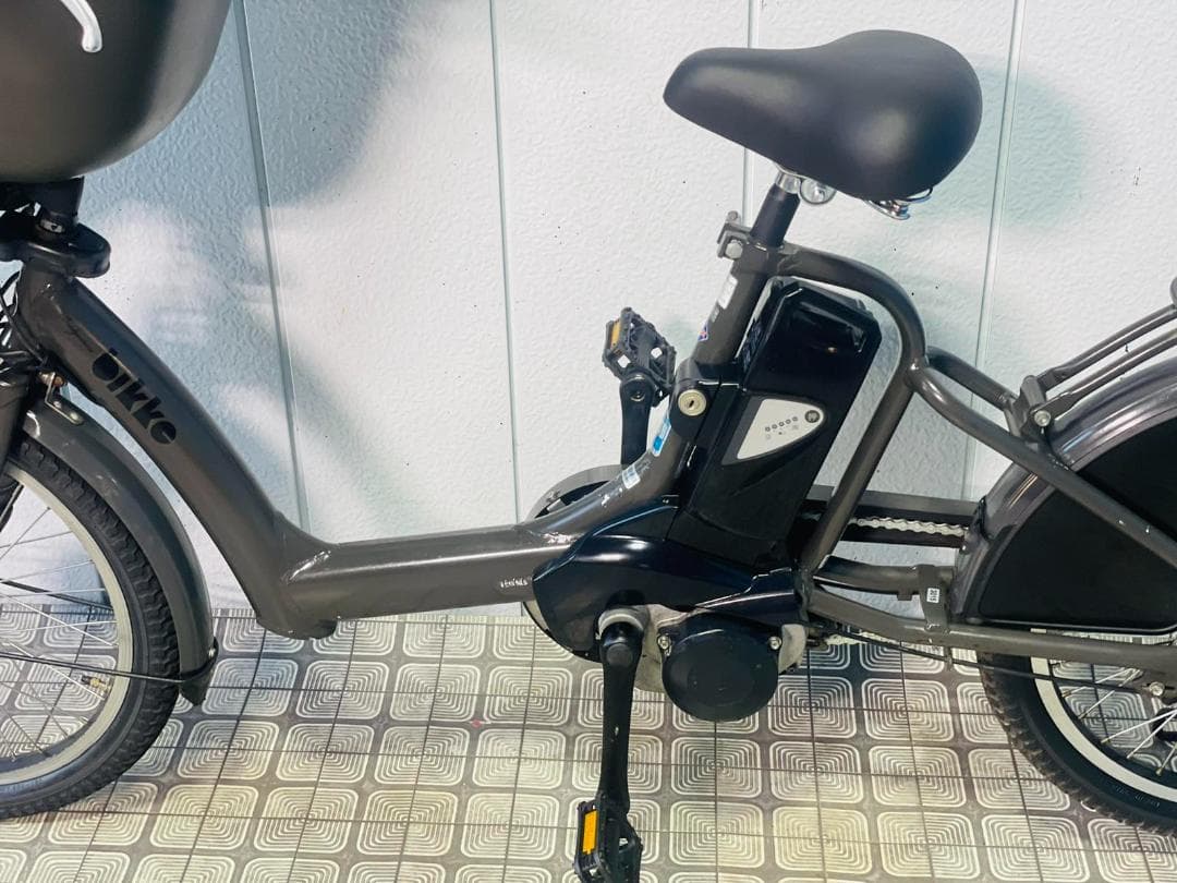 【BRIDGESTONE】20インチ子供乗せ電動アシスト自転車bikke3015