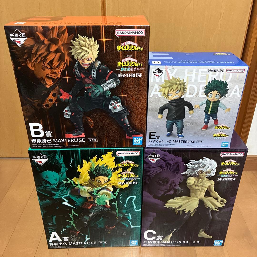 未開封】一番くじ　僕のヒーローアカデミア-更に向こうへ- A賞　B賞　C賞　E賞