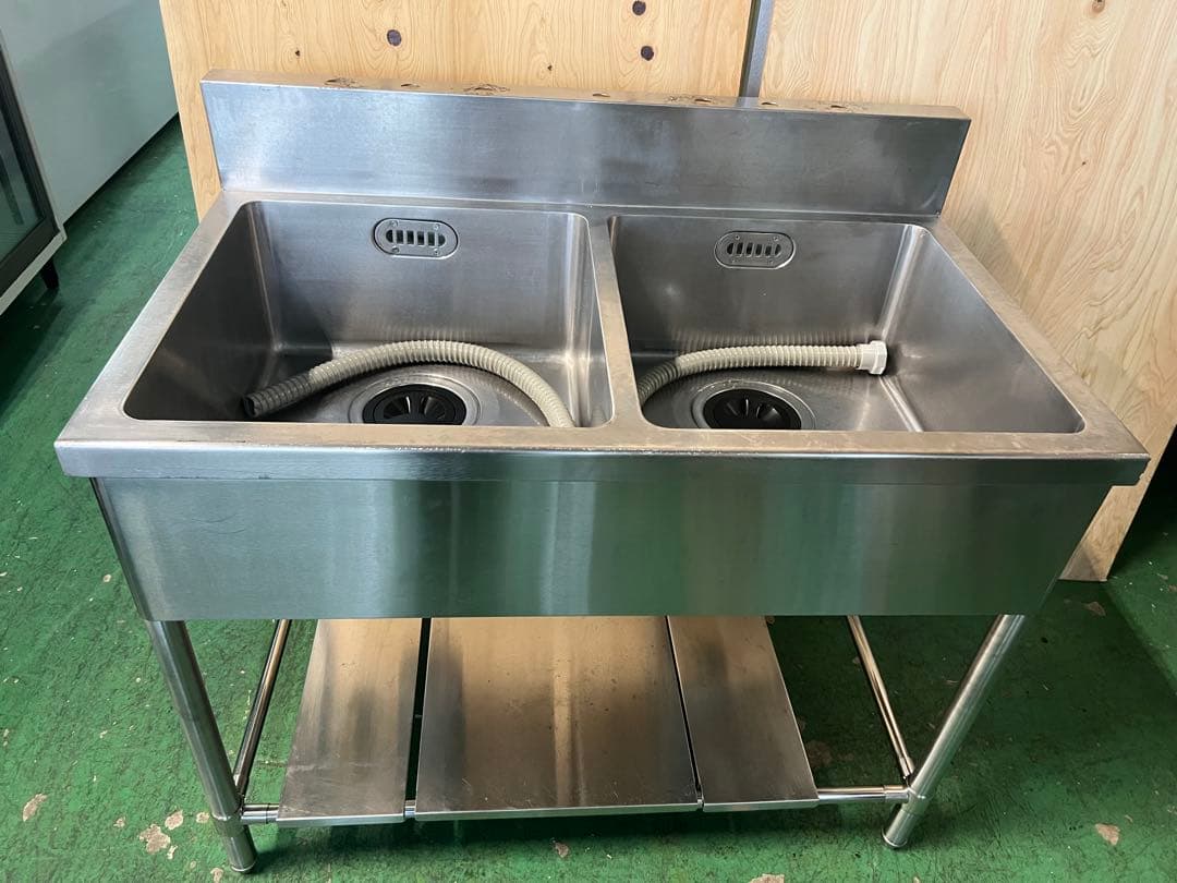 2槽シンク 1070x650x830(+150)