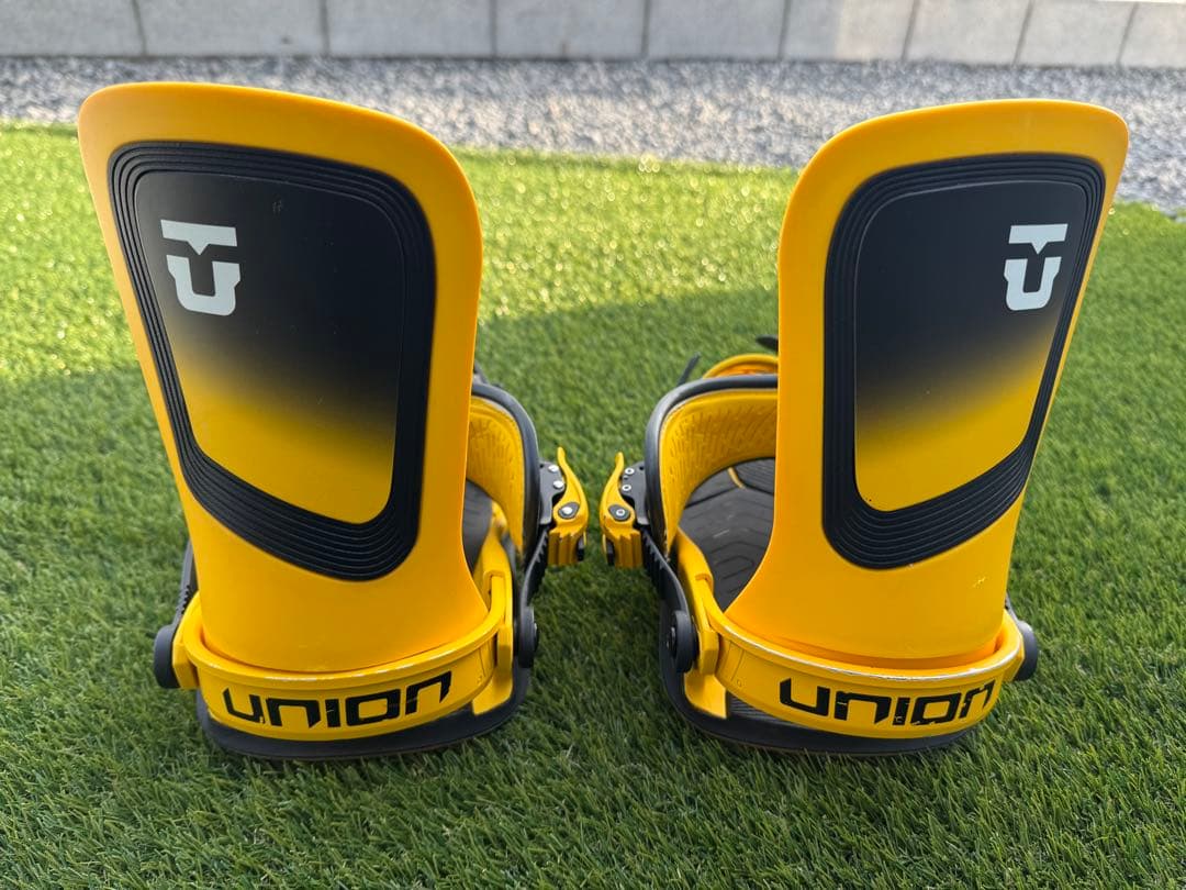 24-25 UNION ULTRAスノーボードビンディング イエロー/ブラック