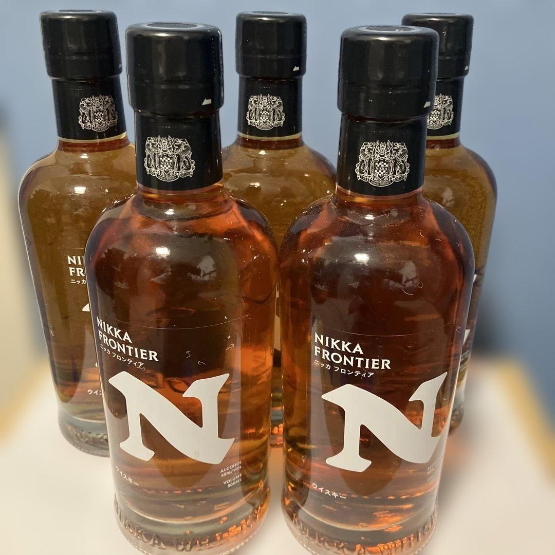 NIKKA FRONTIER ウイスキー　5本
