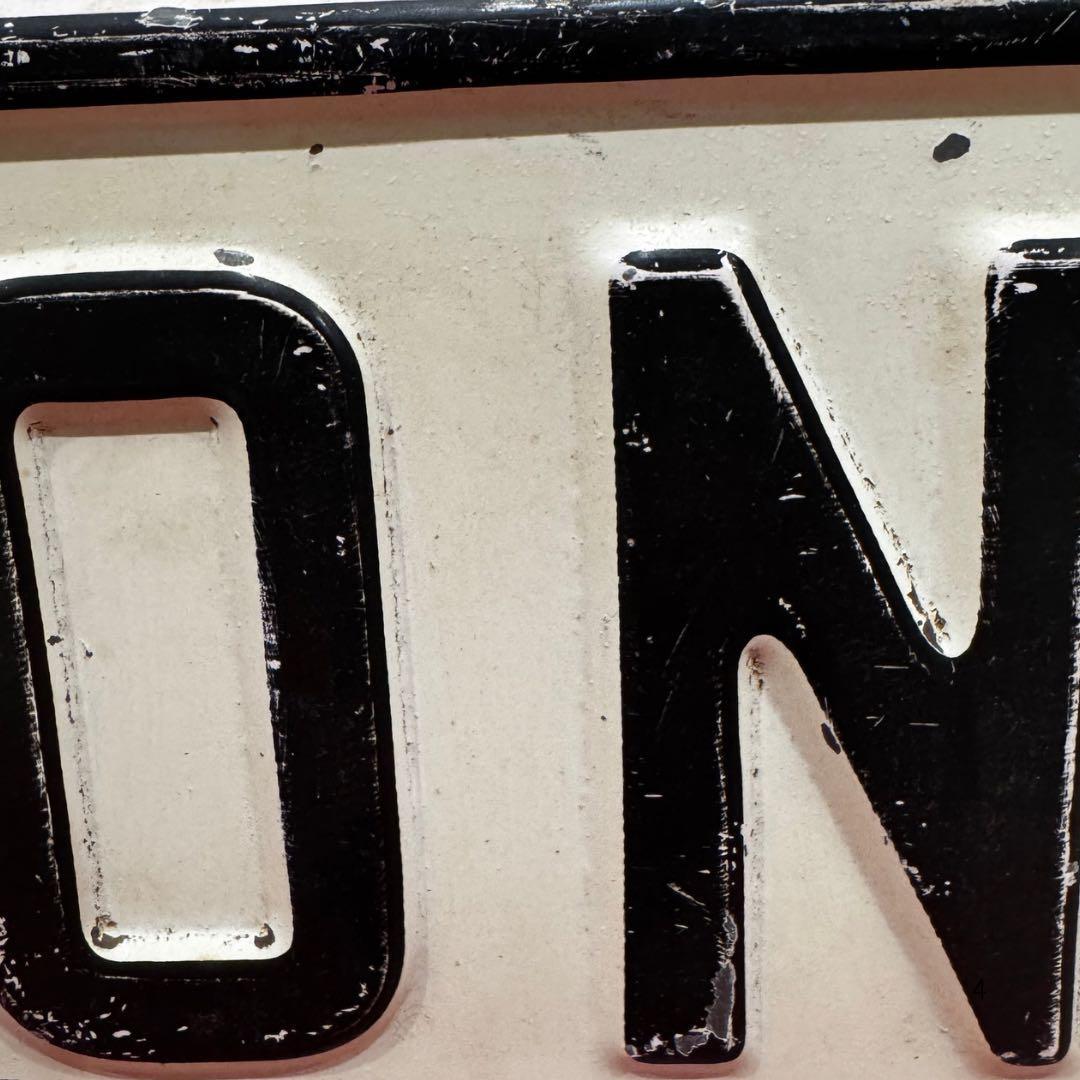 アメリカアンティーク⭐︎道路標識⭐︎貴重 vintage インテリア