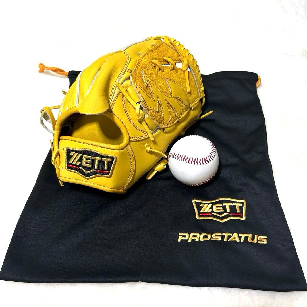 月末限定57200円ゼット　プロステイタス　硬式　投手用新品未使用袋付