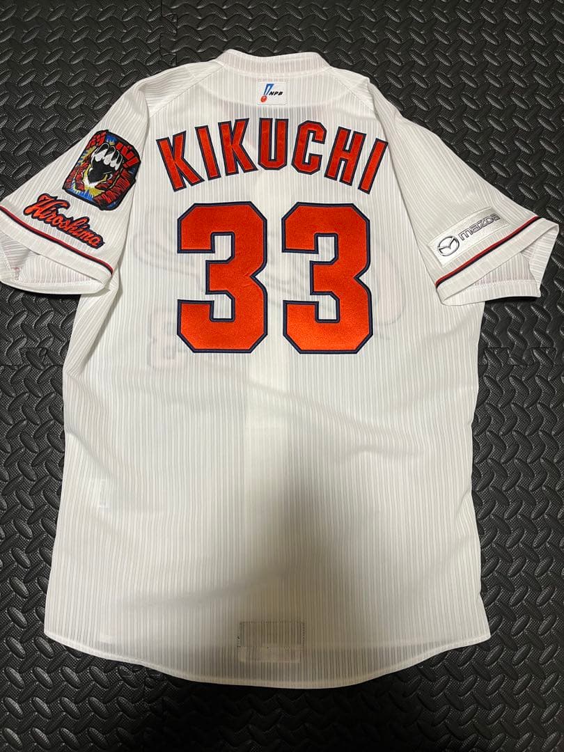 広島カープ 菊池涼介 プロモデルユニフォーム　サイズO 2021年