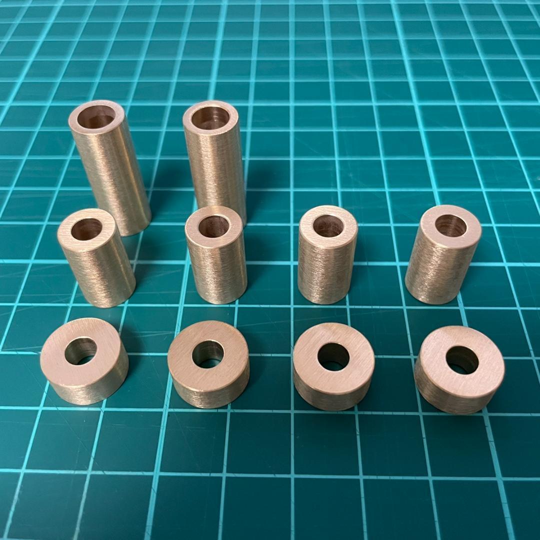 カーミットチェアー用 真鍮スペーサーパーツ 10個セット 同規格 カーミット