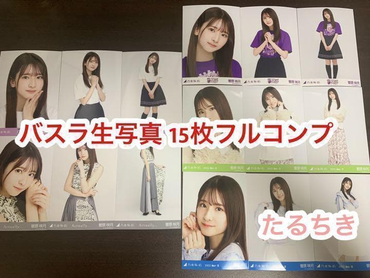 菅原咲月 乃木坂46 10thBDライブ 生写真 15種コンプ