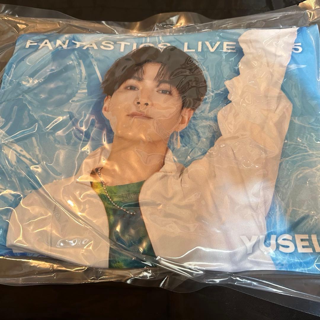 八木勇征　クッション　レア　BUTTERFLY　会場限定　実写　ファンタ　青