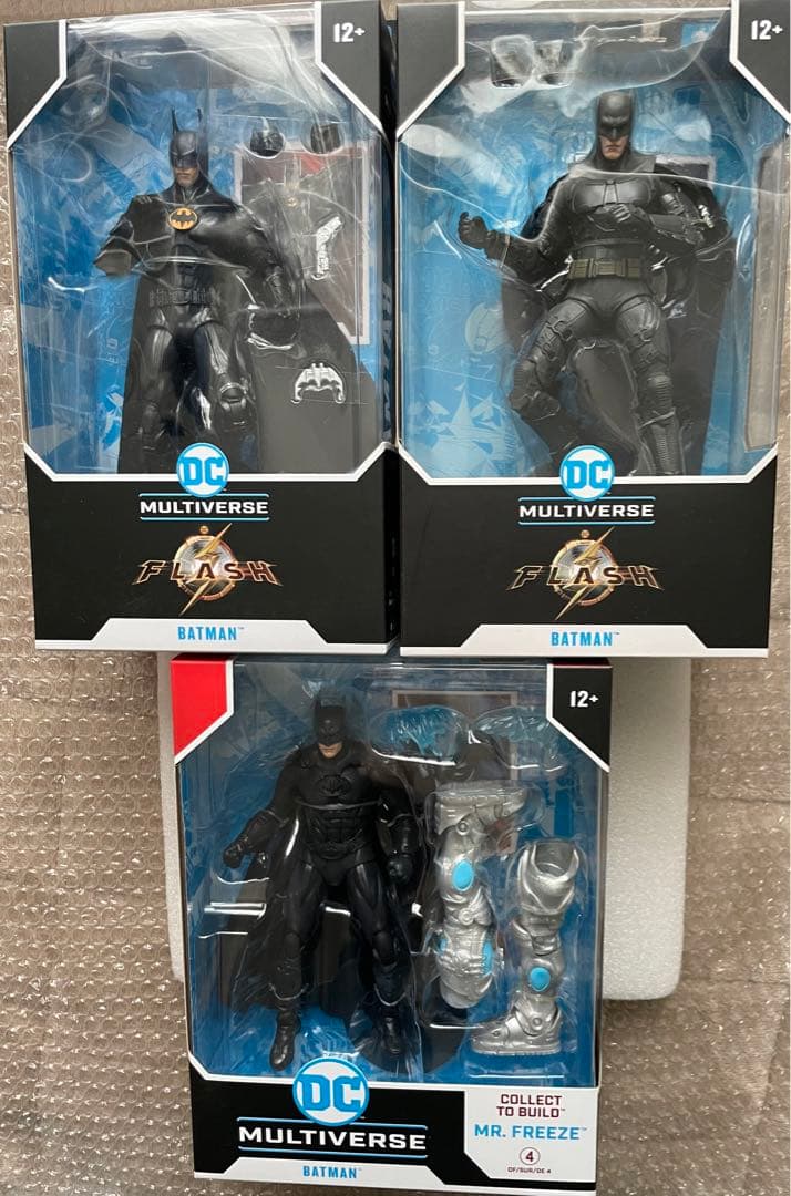 DC マルチバース バットマン フィギュア3体セット