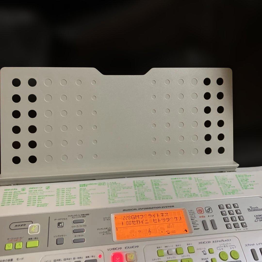 CASIO 電子キーボード LK-58(800音色 120リズム)