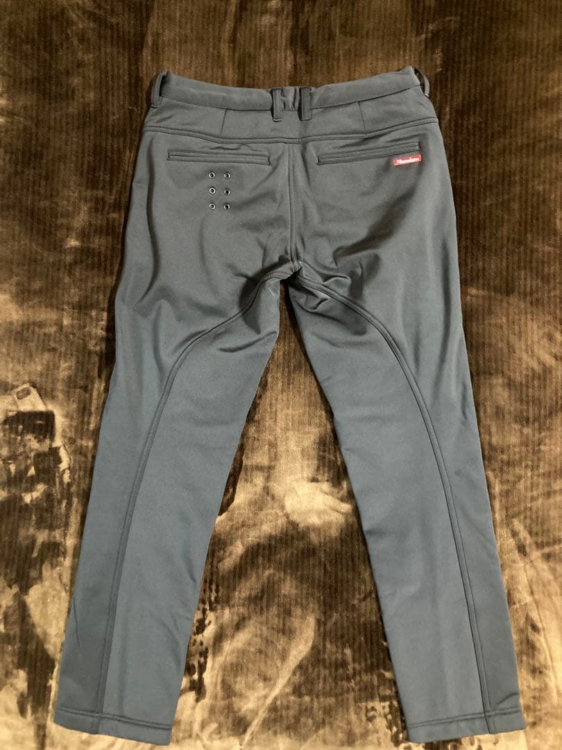 ☆極美品☆ ラッセルノ 裏起毛 防寒ストレッチパンツ サイズ5 ブラック　暖パン