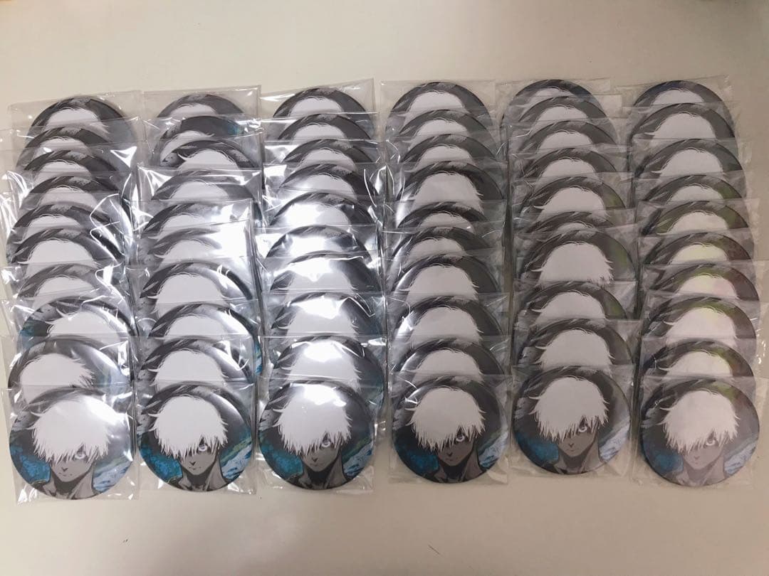 五条悟　原作缶バッジ