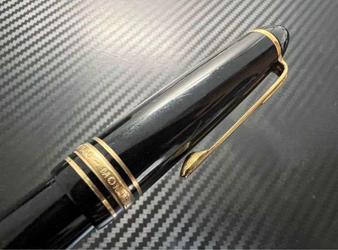 モンブラン 万年筆 美品 146 14C 全金 EF ヴィンテージ