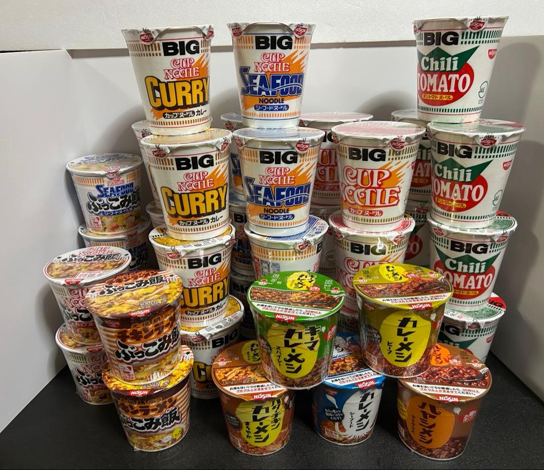 日清BIGカップヌードル・カレーメシ・ぶっ込み飯セット