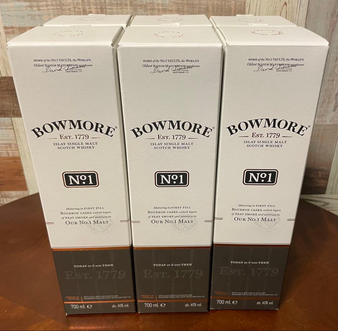 正規品　BOWMORE ボウモアNo1 6本