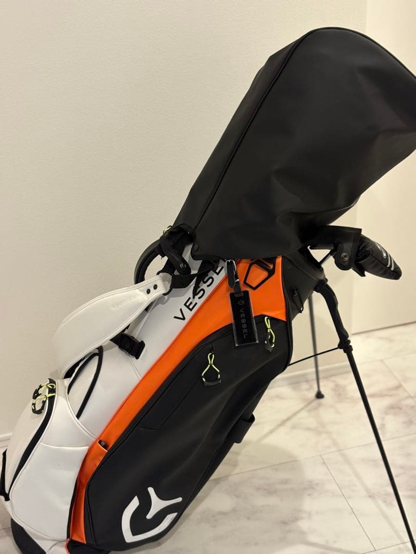 Vessel ゴルフバッグ & SIM2 MAX ドライバーゴルフセット