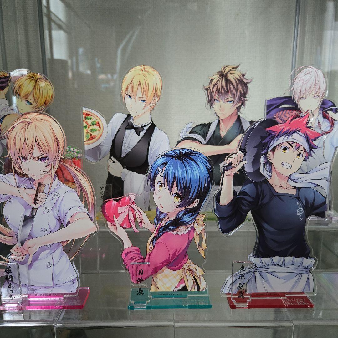 食戟のソーマ　生誕10周年記念 遠月学園祭　アクリルスタンド７体セット