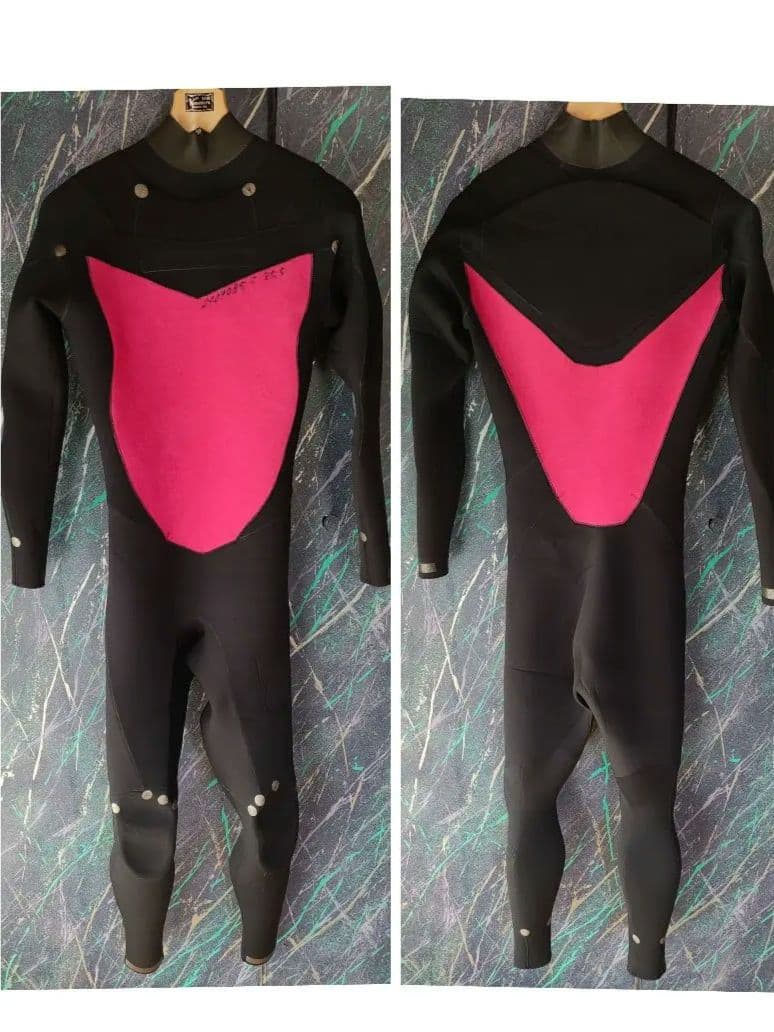 【超美品】XCEL フルスーツ ノンジップ 5×3 ブラック/ゴールド 日本製