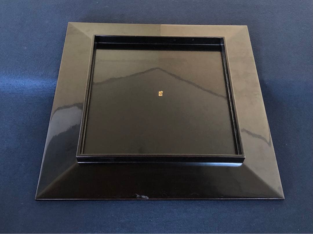 割引‼️《レ》輪島塗 盛器 輪島 慶塚作 木製漆器 共布 共箱 251125え6