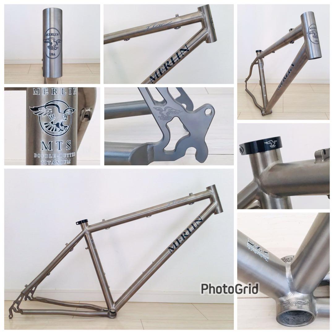 USA Merlin XLM チタンフレーム MTB MLサイズ 未組立て
