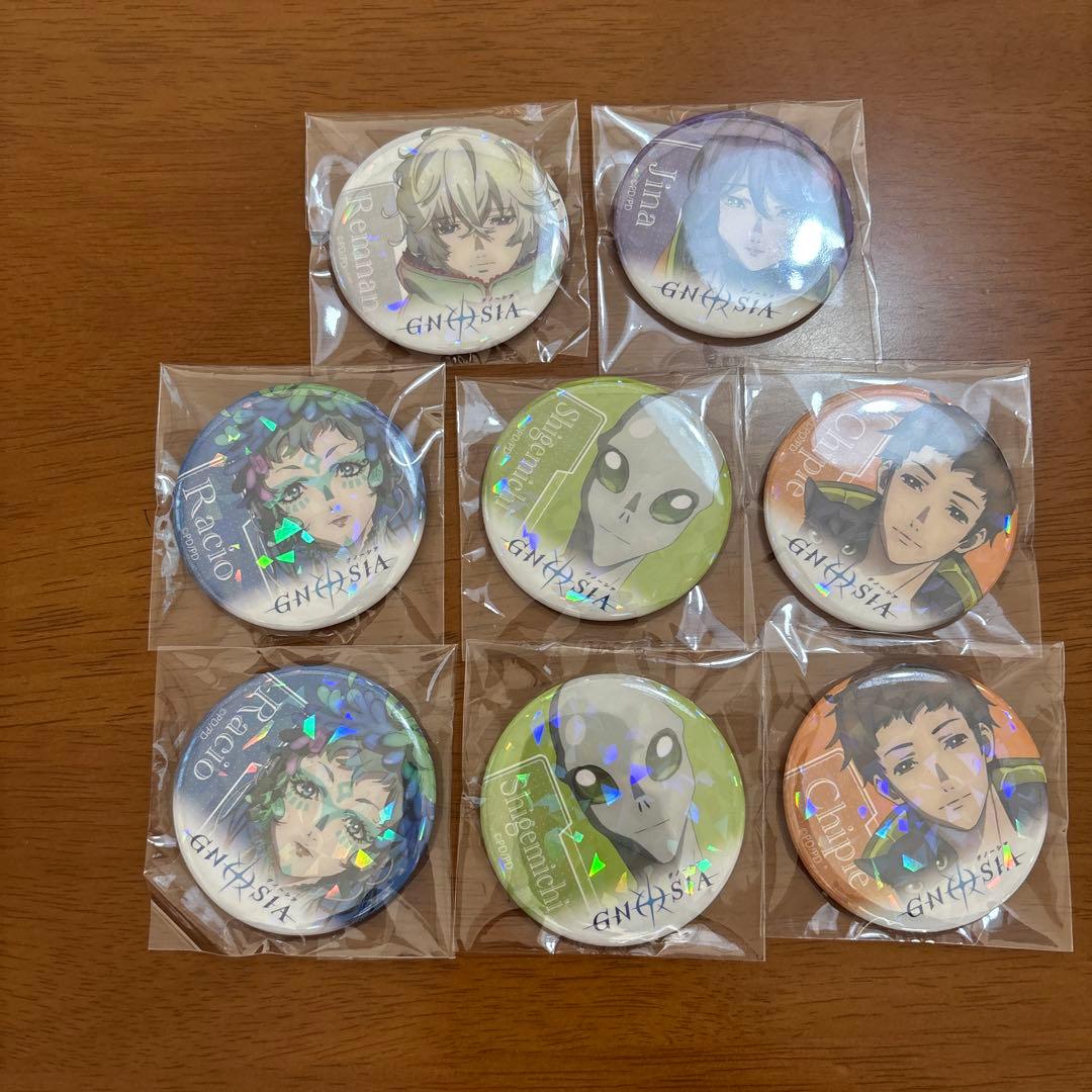 GNOSIA グノーシア キラッとCANバッジ 缶バッジ セット