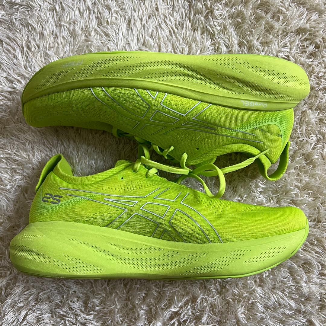 asics/アシックス/PUREGEL/蛍光/イエローグリーン