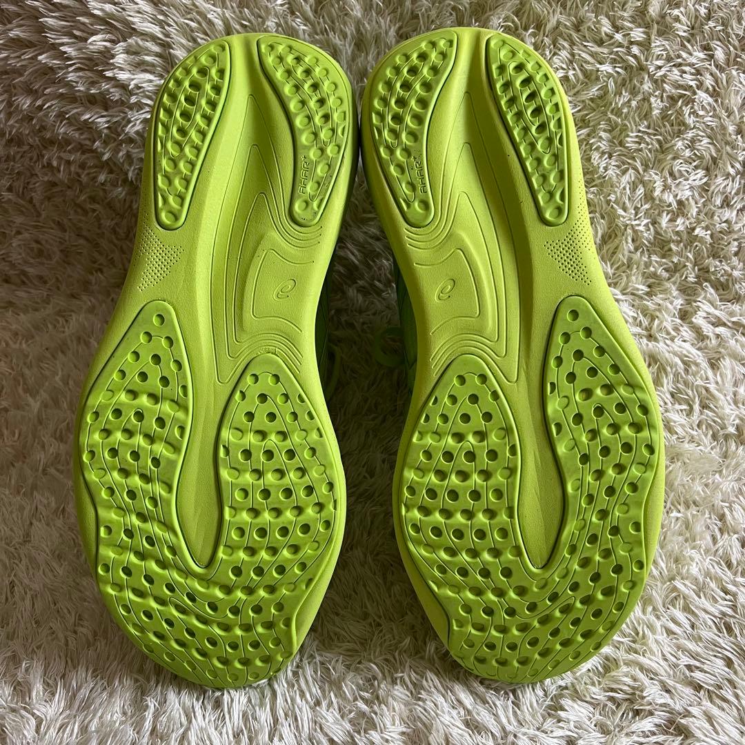 asics/アシックス/PUREGEL/蛍光/イエローグリーン