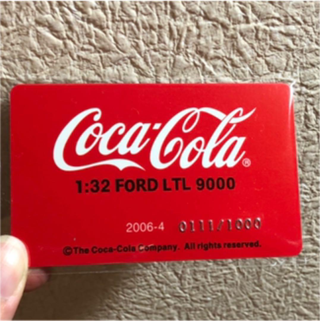 【限定1,000台】コカコーラ　トレーラー　ラジコン　フォード　1:32